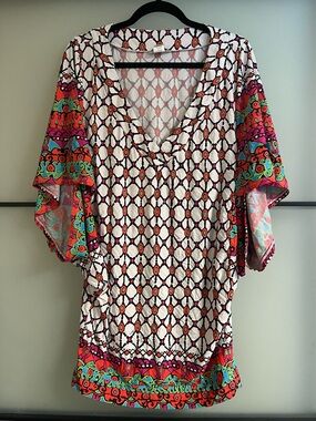 Trina Turk White Swim Coverup